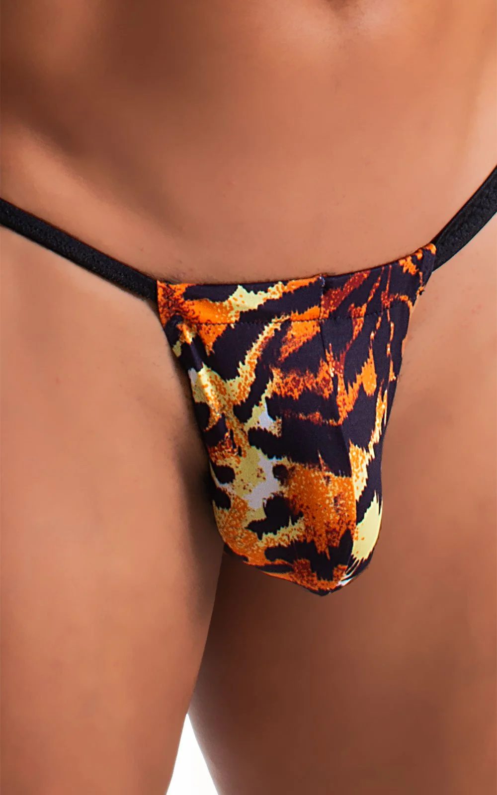 M90 - Mens 4 way Adjustable Micro Bikini Tanga - Prints - Image 21