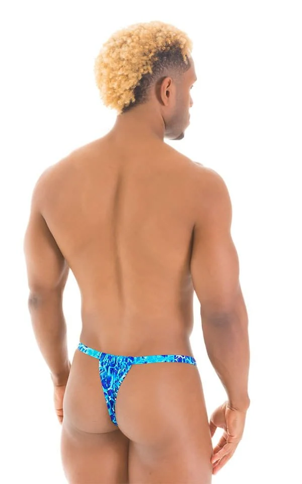 M90 - Mens 4 way Adjustable Micro Bikini Tanga - Prints - Image 6