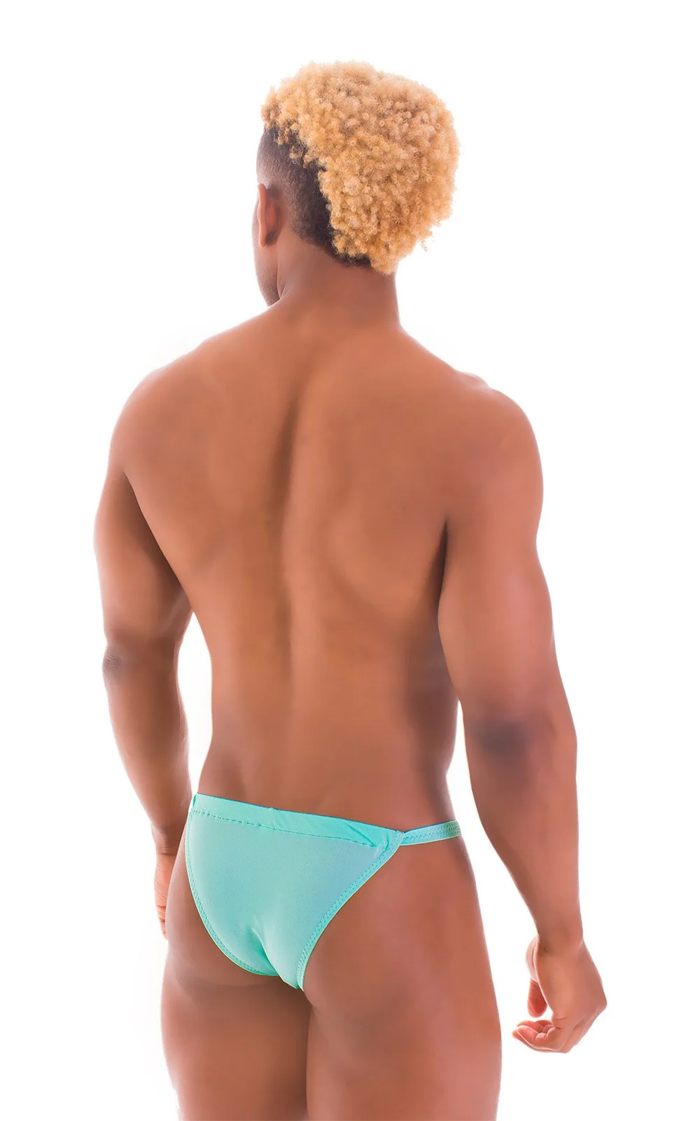 M90 - Mens 4 way Adjustable Micro Bikini Tanga - Solids - Image 25