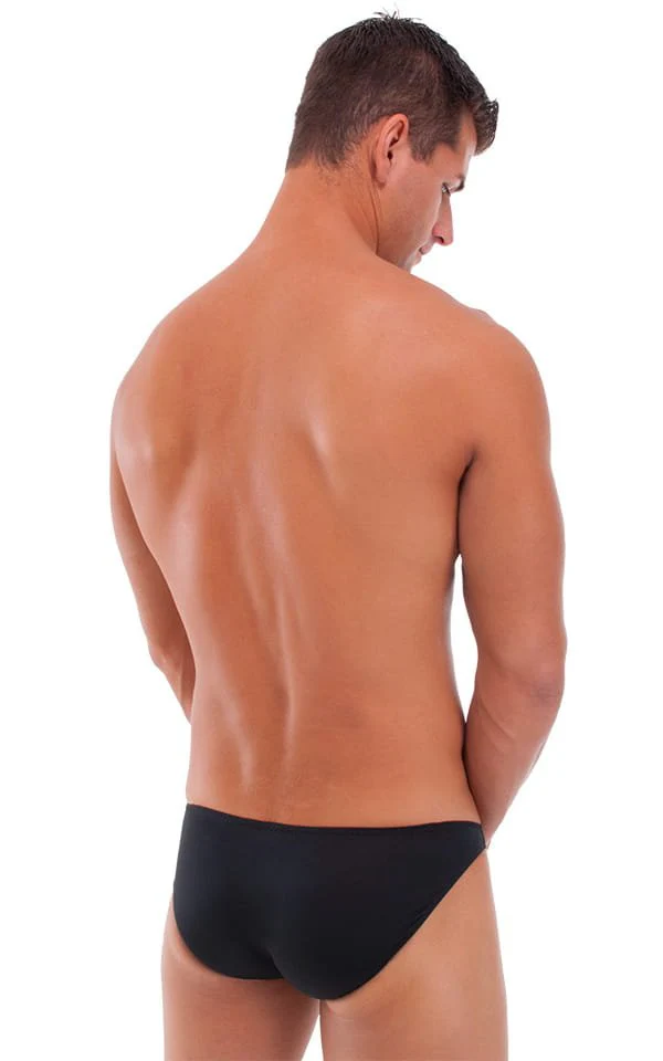M16 - Mens Bikini Briefs - Solid Sheer Semi Sheer - Image 9