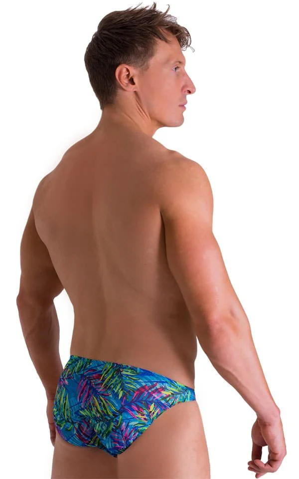 M16 - Mens Bikini Briefs - Tan Through - Image 15