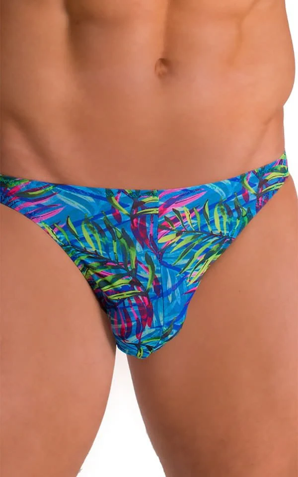 M16 - Mens Bikini Briefs - Tan Through - Image 16