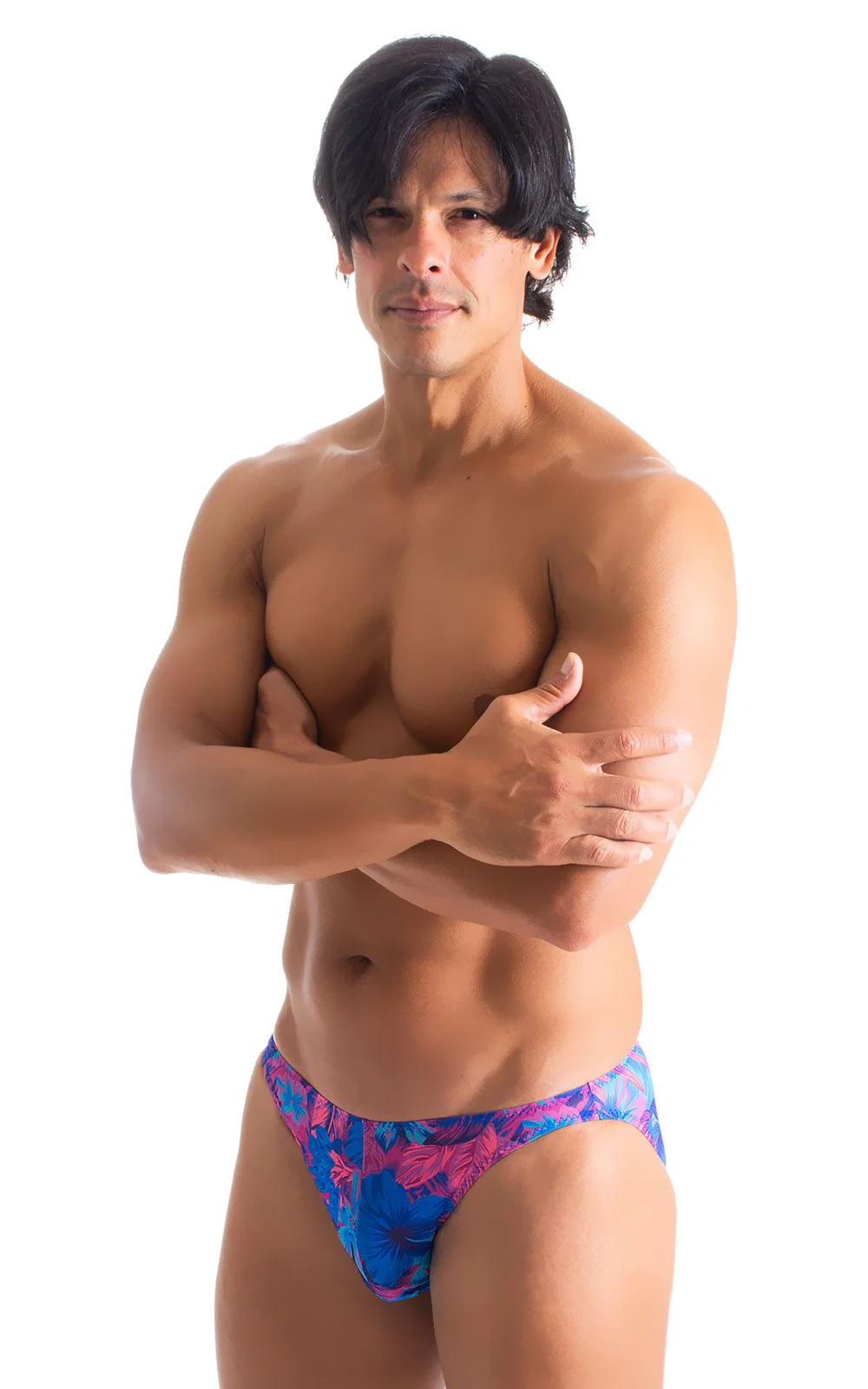 M16 - Mens Bikini Briefs - Tan Through - Image 24