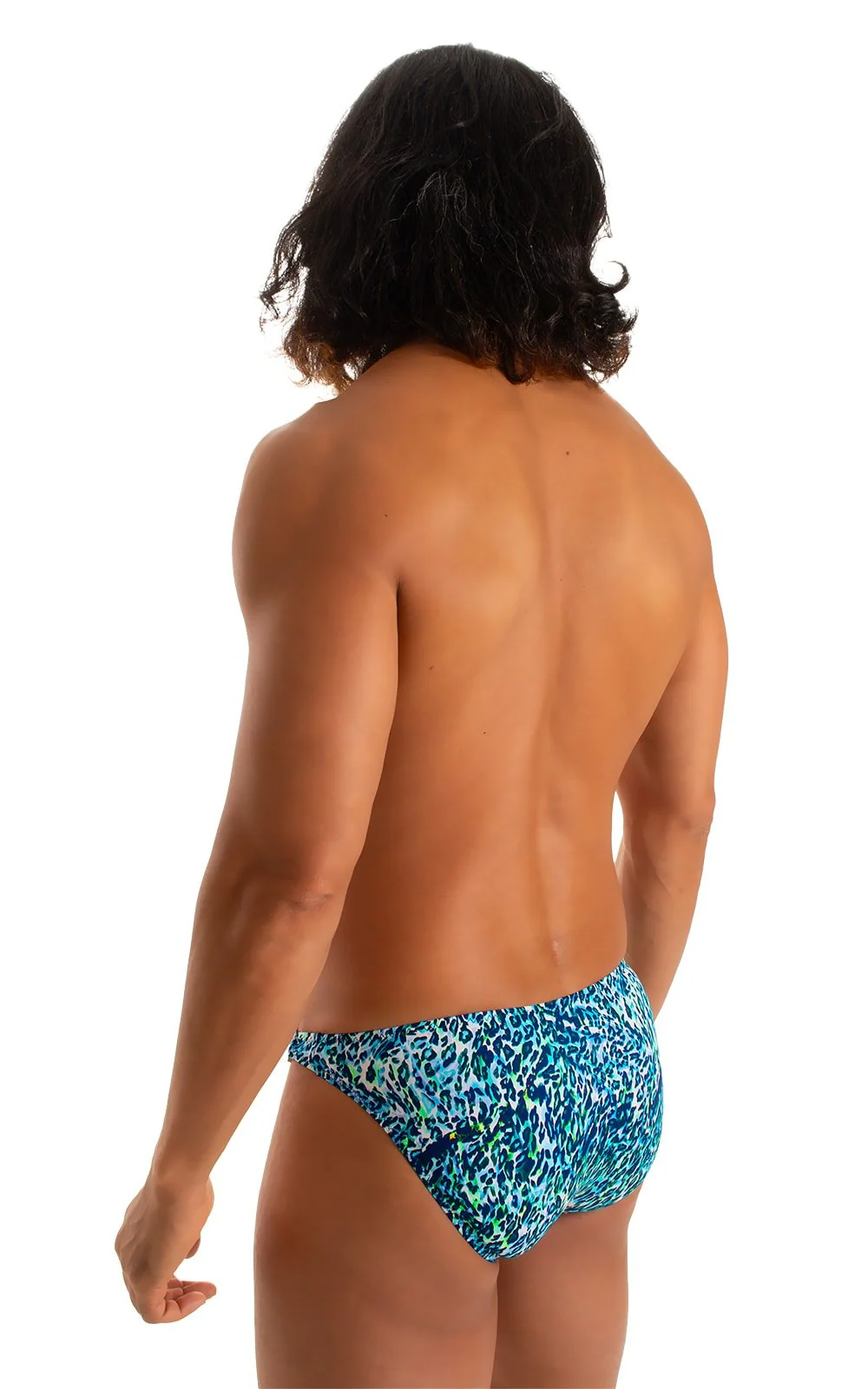 M16DSU - Mens Bikini Briefs with Ornaments - Prints - Image 2