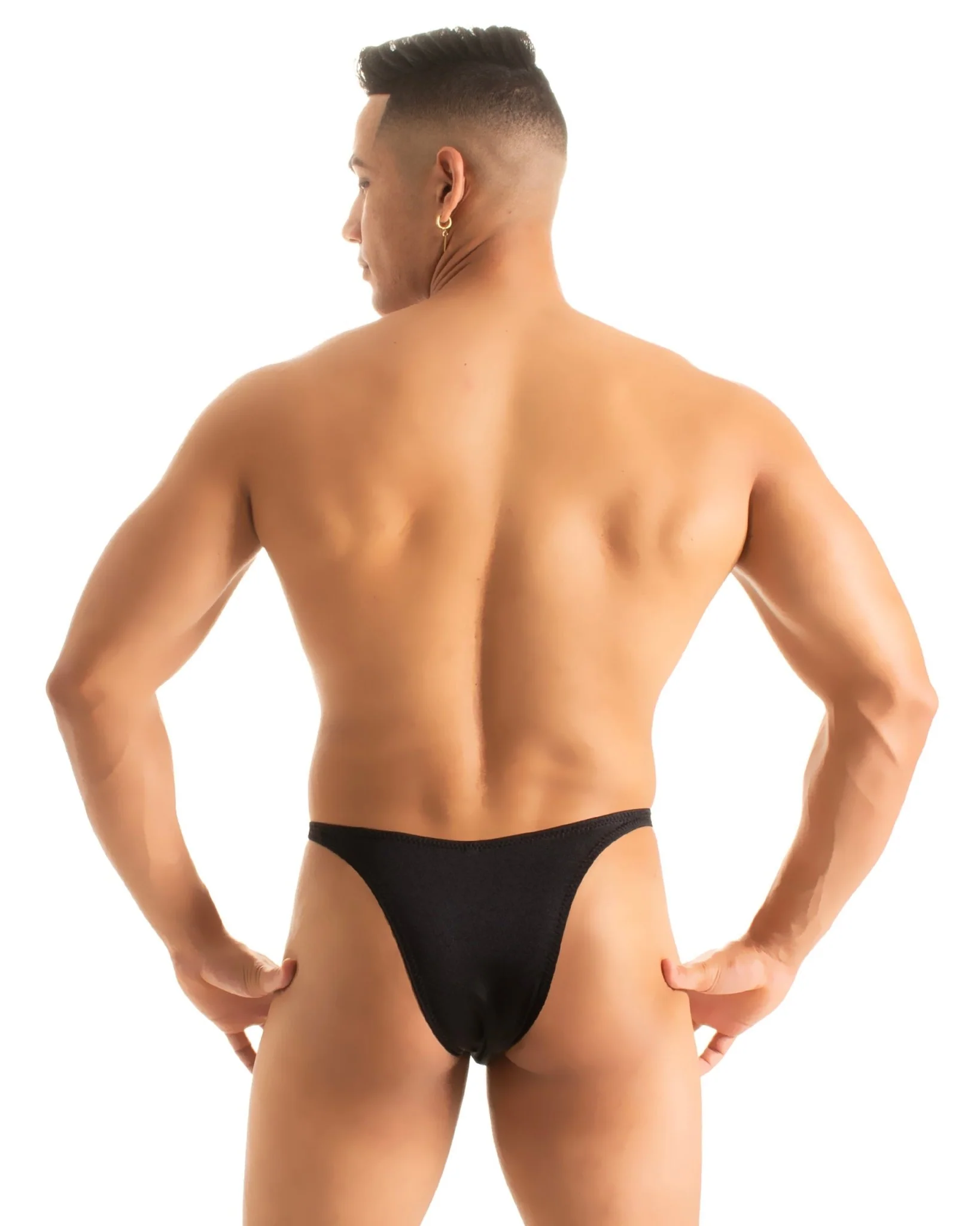 M96 - Mens Bravura Pouch Front Skinny Sides and Rio Back - Solids - Image 9