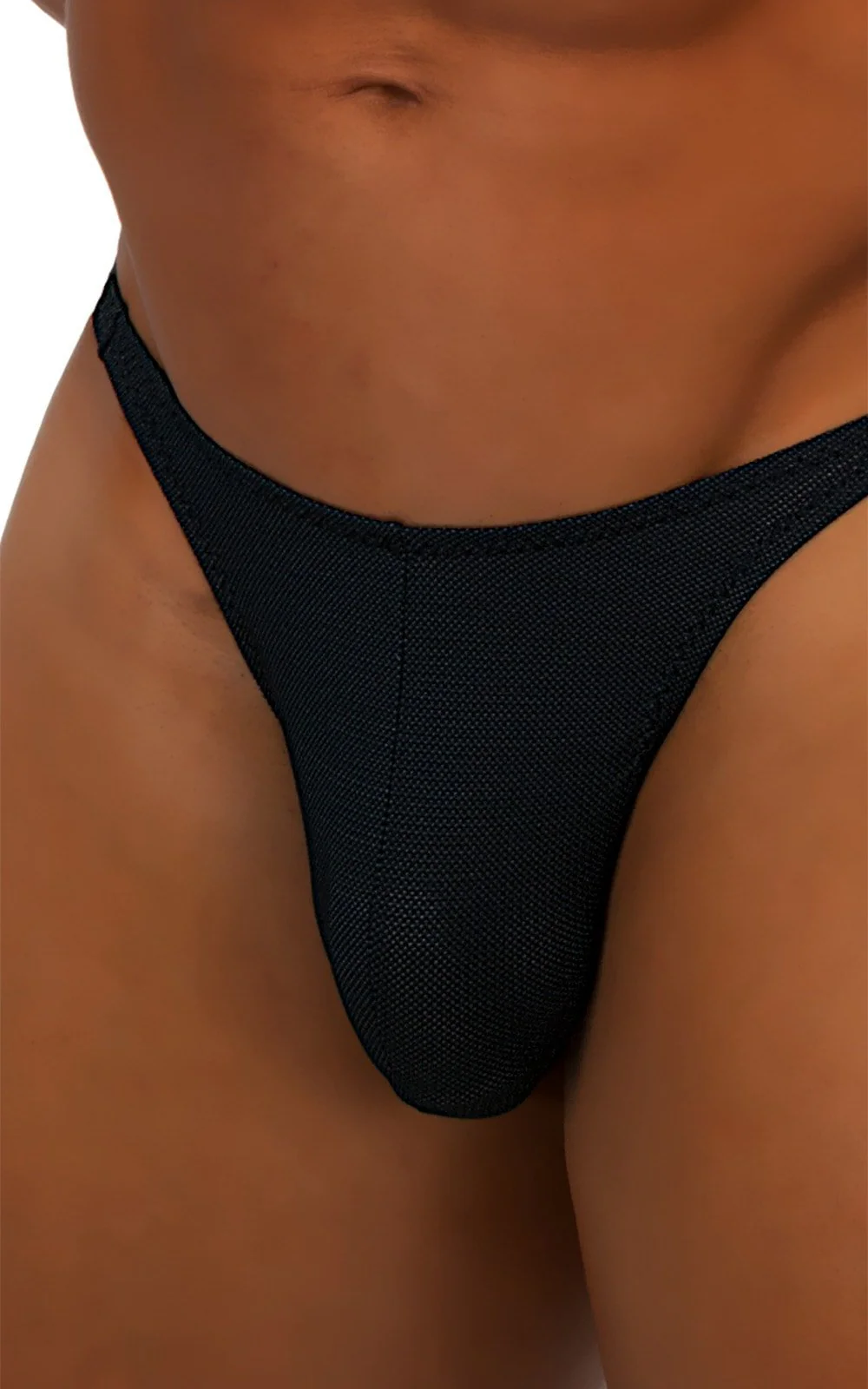 M63 - Mens Classic Brazilian 3/4 Back Bikini - Mesh - Image 15
