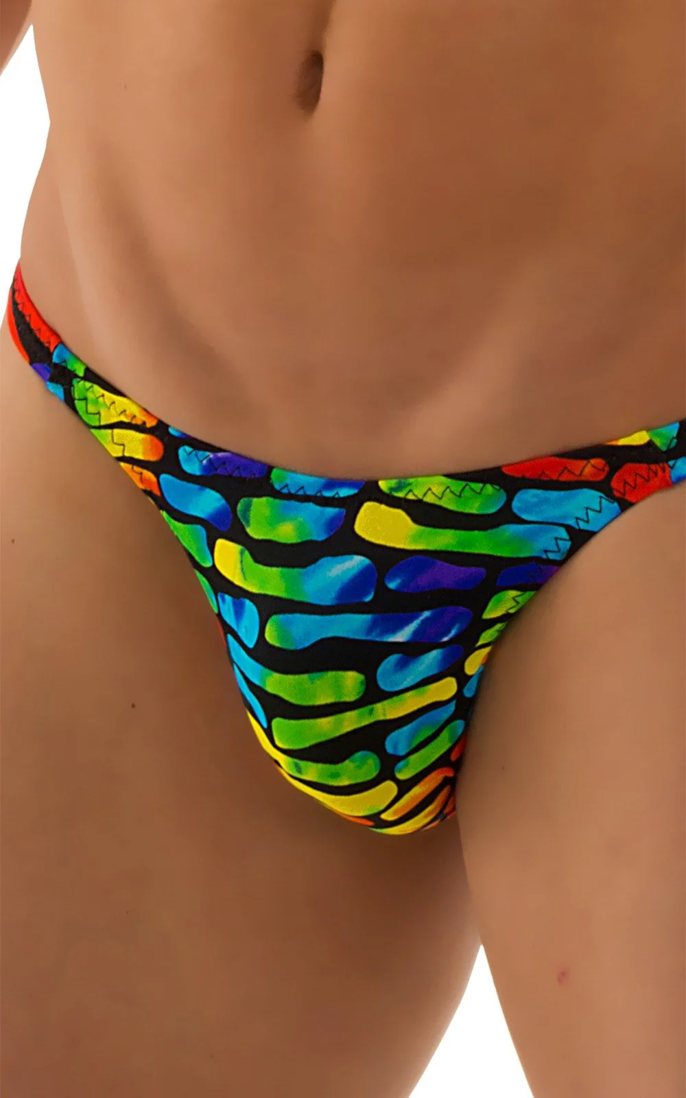 M54 - Mens Classic Rio Bikini - Tan Through - Image 19
