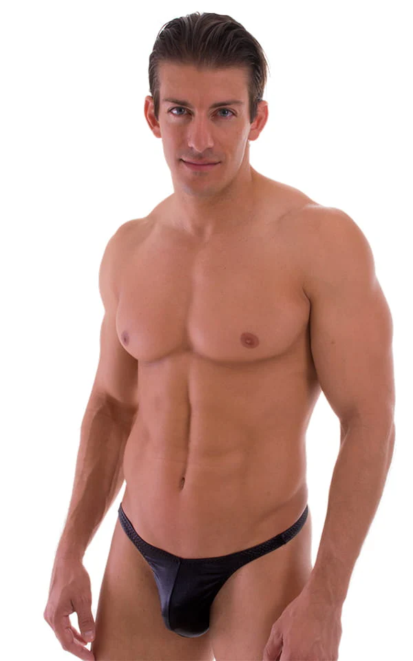 M67 - Mens Classic T Back Thong - Wet Look - Image 5