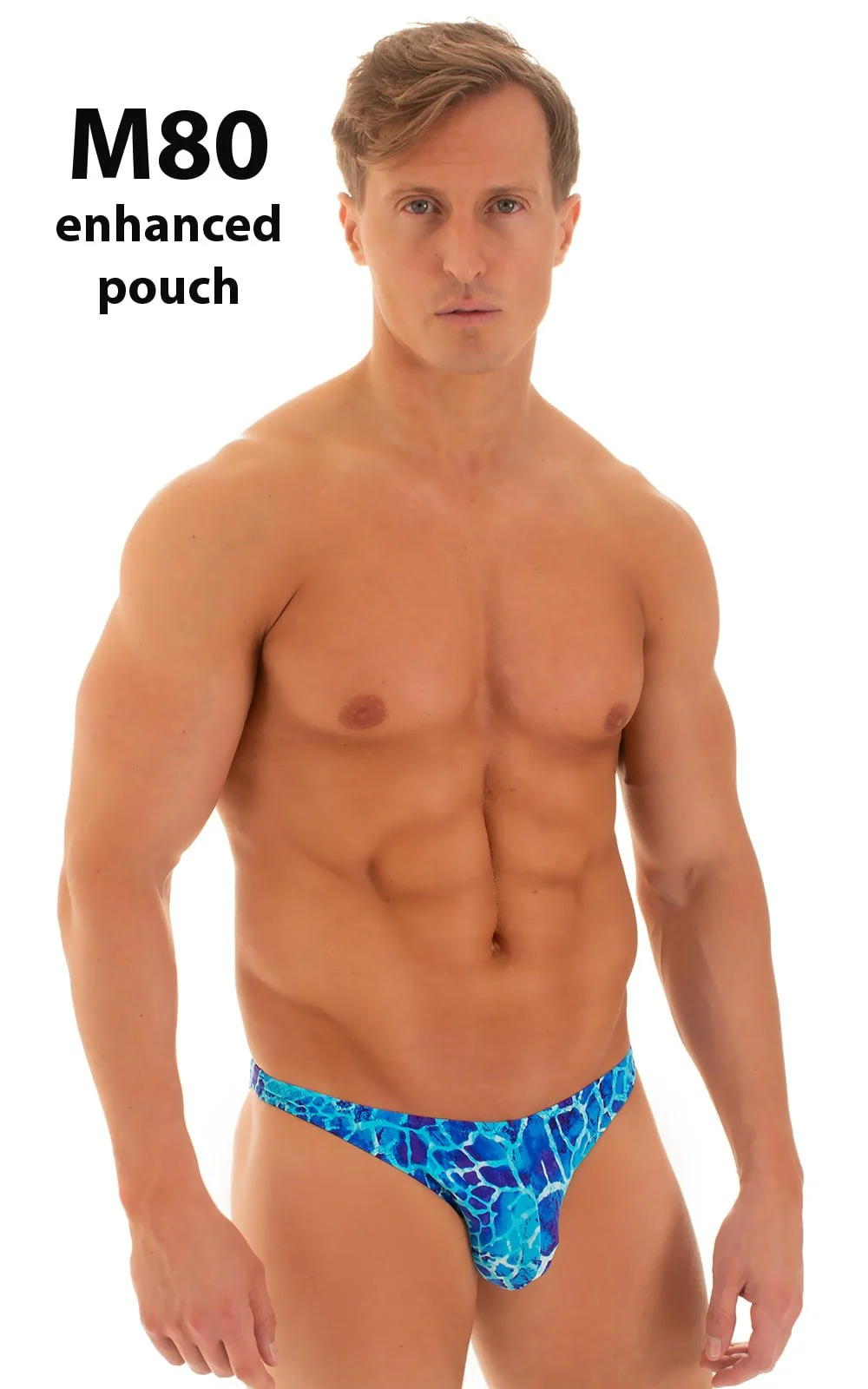 M80 - Mens Enhancing Pouch Swim Brief - Prints - Image 5