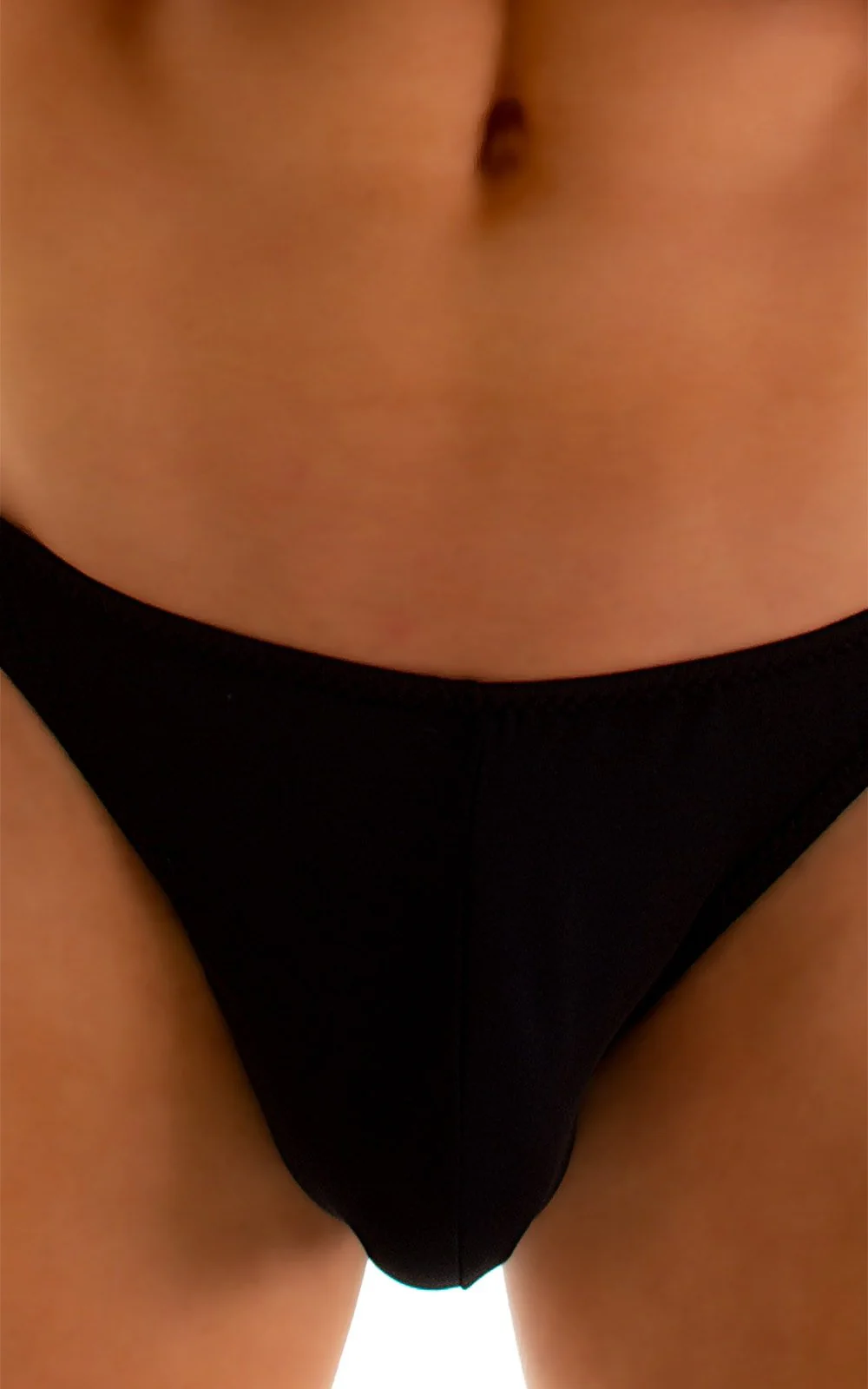 M80 - Mens Enhancing Pouch Swim Brief - Solid Sheer Semi Sheer - Image 11