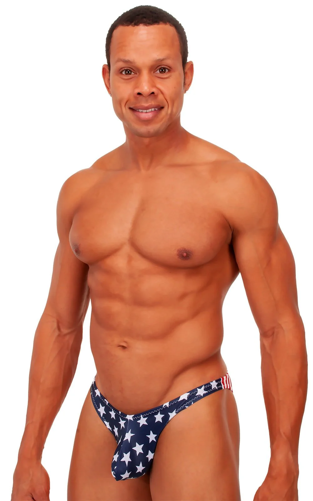 M49 - Mens Exotic Dancer Pistol Bikini with Pouch Enhancement - Prints - Image 5