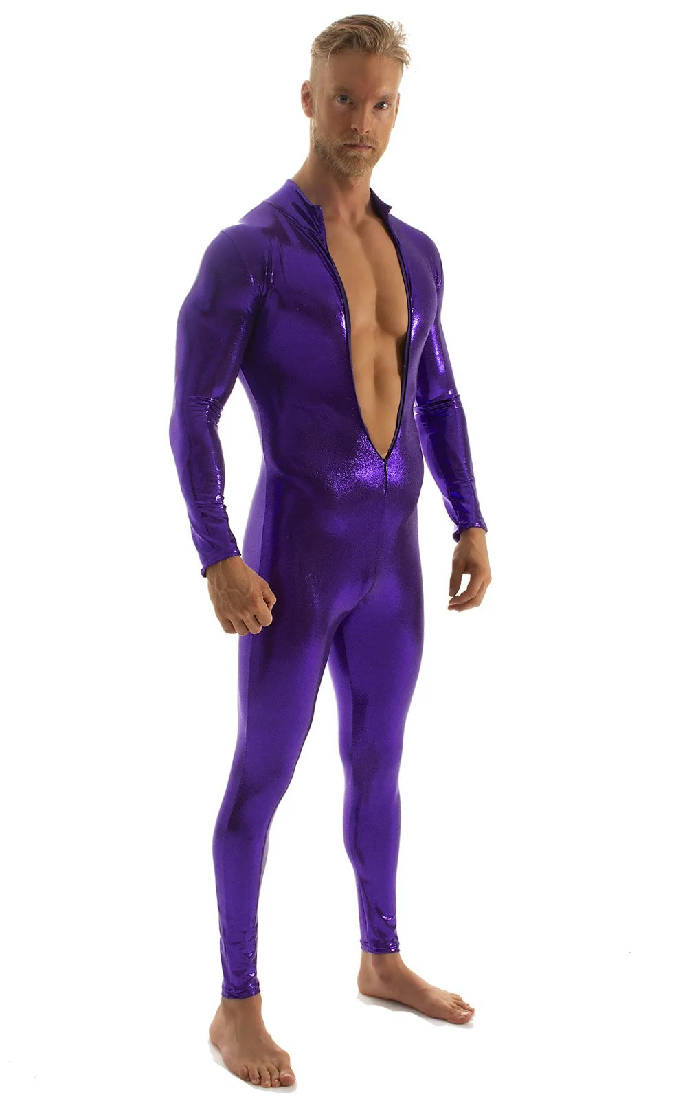 C1FZM - Mens Full Body Suit for Men - Metallics - Image 36