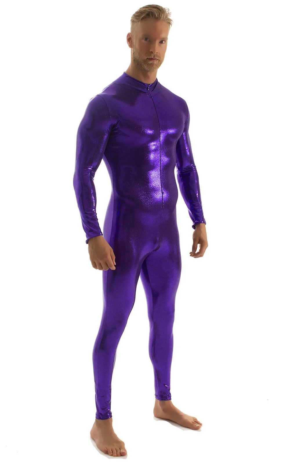 C1FZM - Mens Full Body Suit for Men - Metallics - Image 42