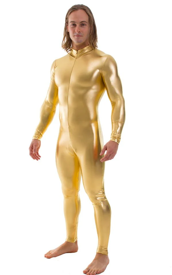 C1FZM - Mens Full Body Suit for Men - Metallics - Image 8