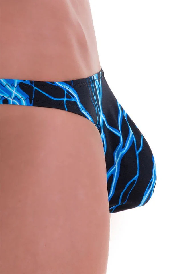 M82 - Mens Large Pouch 3/4 Back Bikini - Prints - Image 4