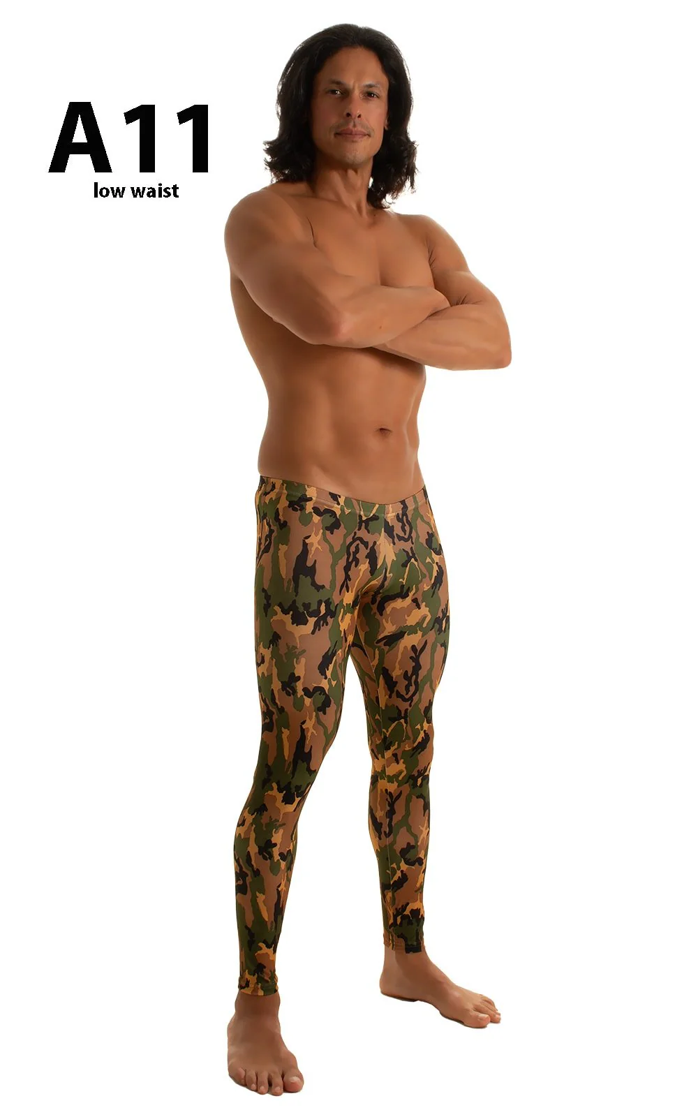 A11M - Mens Low Rise Leggings - Prints - Image 10