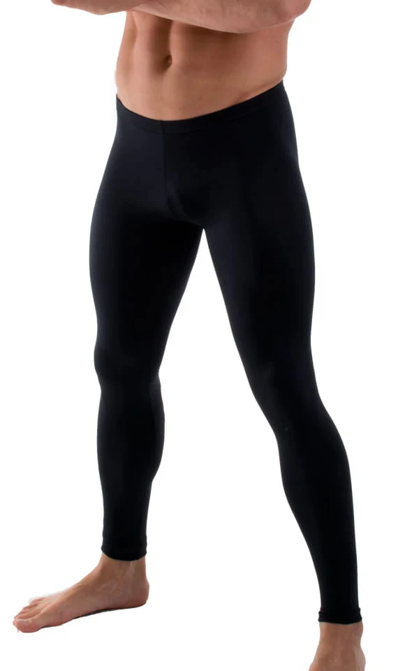 A11M - Mens Low Rise Leggings - Solids - Image 13