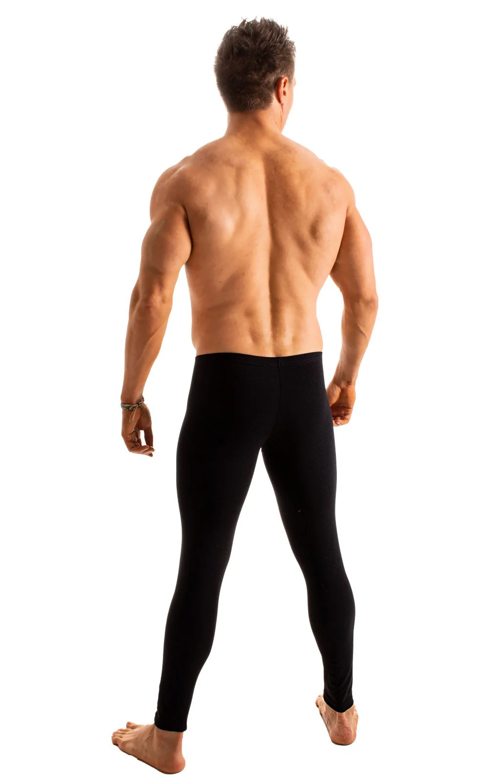 A11M - Mens Low Rise Leggings - Solids - Image 4