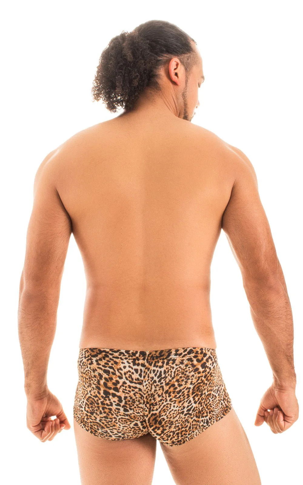 M61 - Mens Low Square Cut Swim Trunks - Prints - Image 30