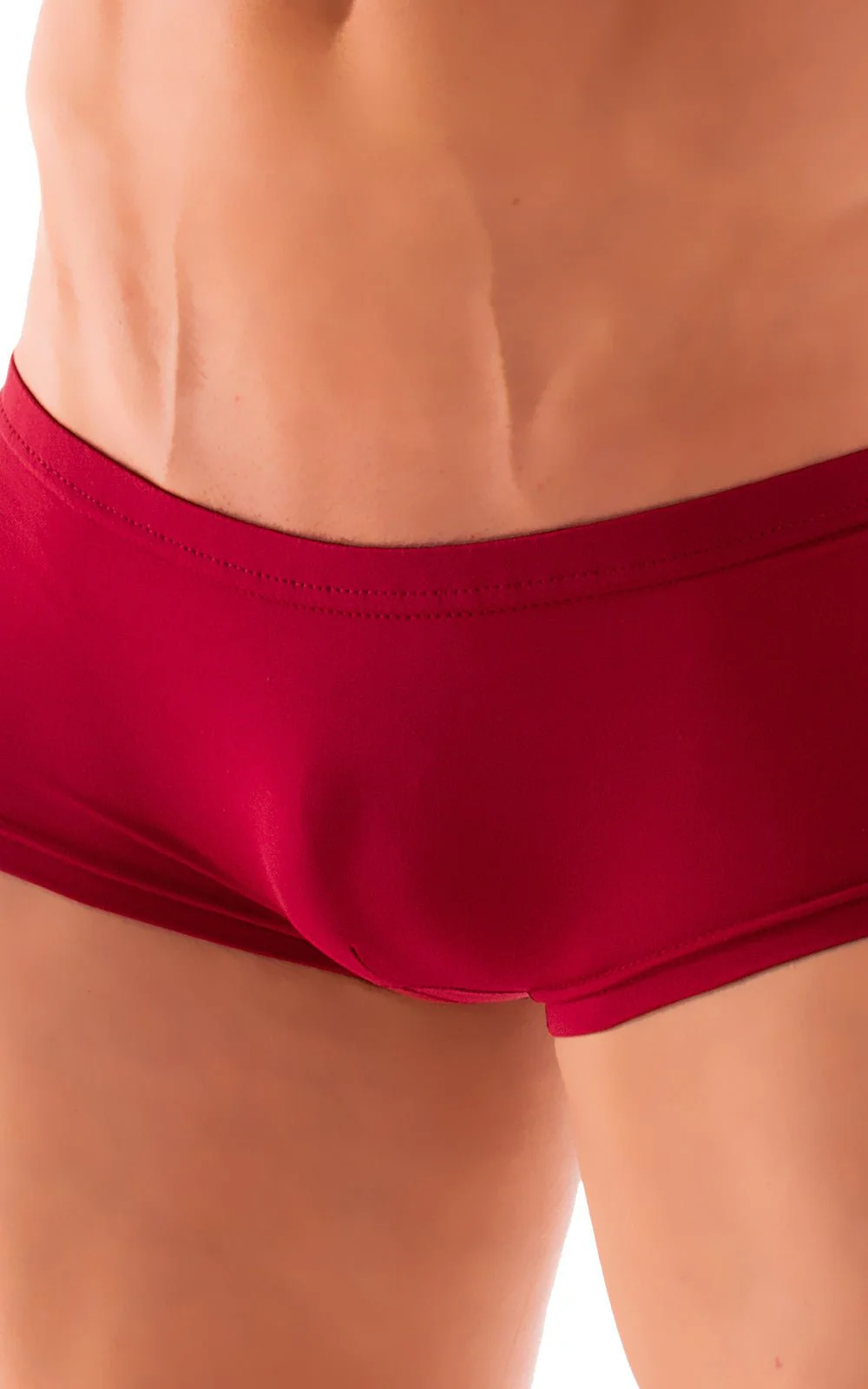 M61 - Mens Low Square Cut Swim Trunks - Solids - Image 17