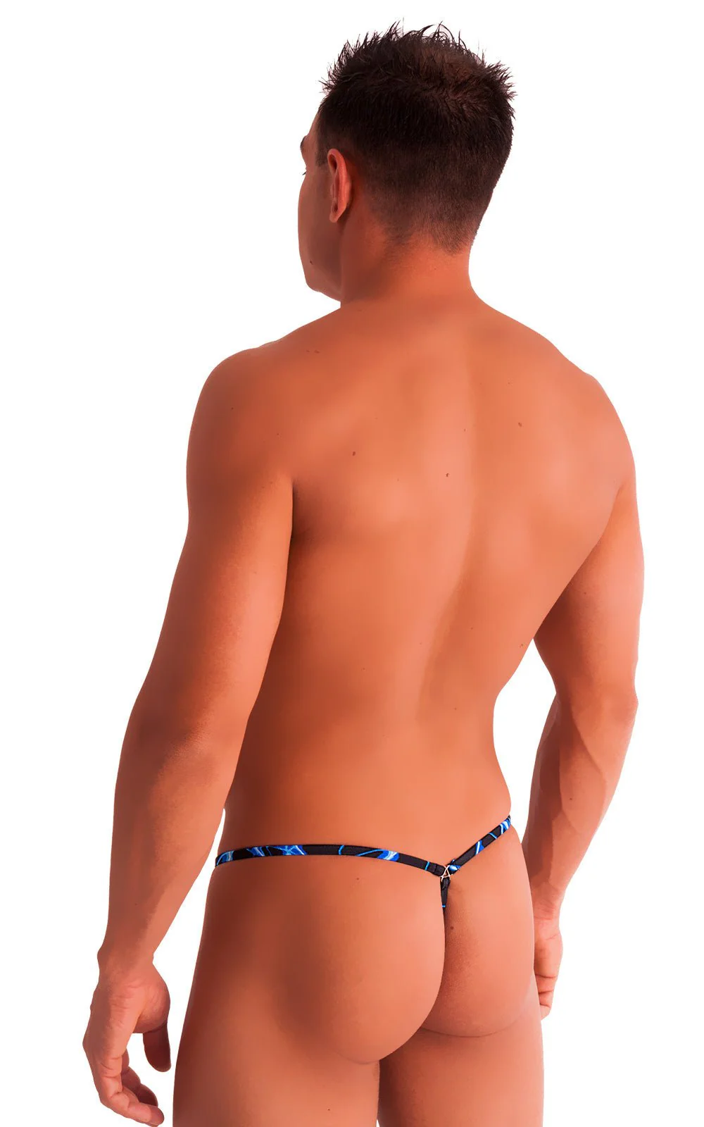 M1R2 - Mens Micro Adjustable G String Bikini - Prints - Image 24