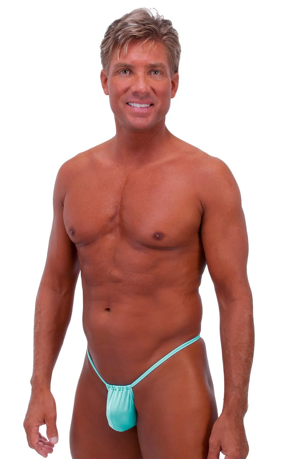 M1R2 - Mens Micro Adjustable G String Bikini - Solids - Image 27