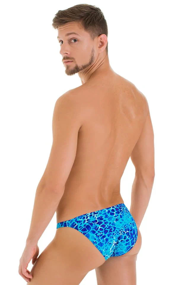 M74 - Mens Micro Pouch Full Back Bikini - Prints - Image 10