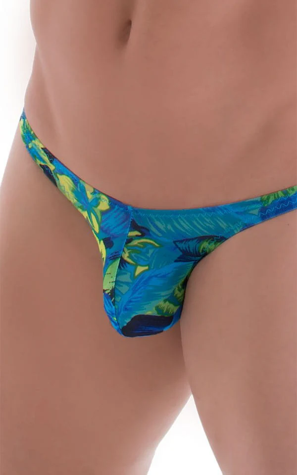 M74 - Mens Micro Pouch Full Back Bikini - Tan Through - Image 3