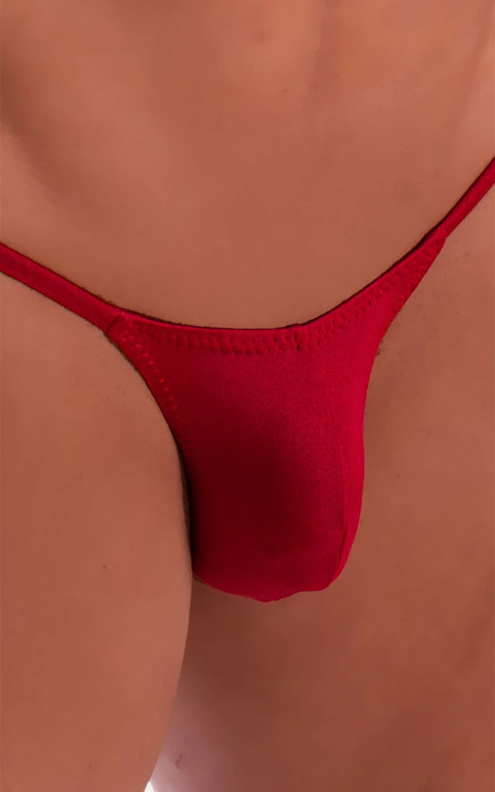 M58 - Mens Micro Pouch Scrunchy Back Bikini - Solids - Image 31