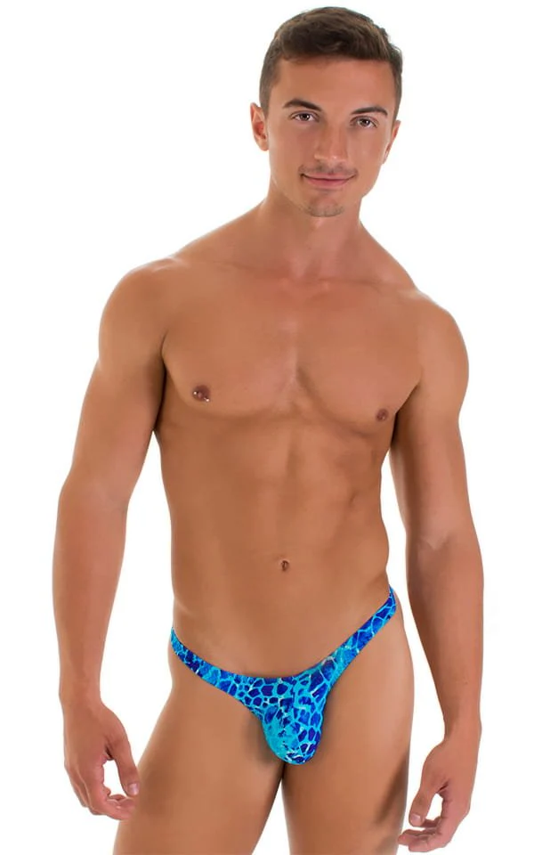 M77 - Mens Micro Pouch Swimsuit Thong - Prints - Image 12