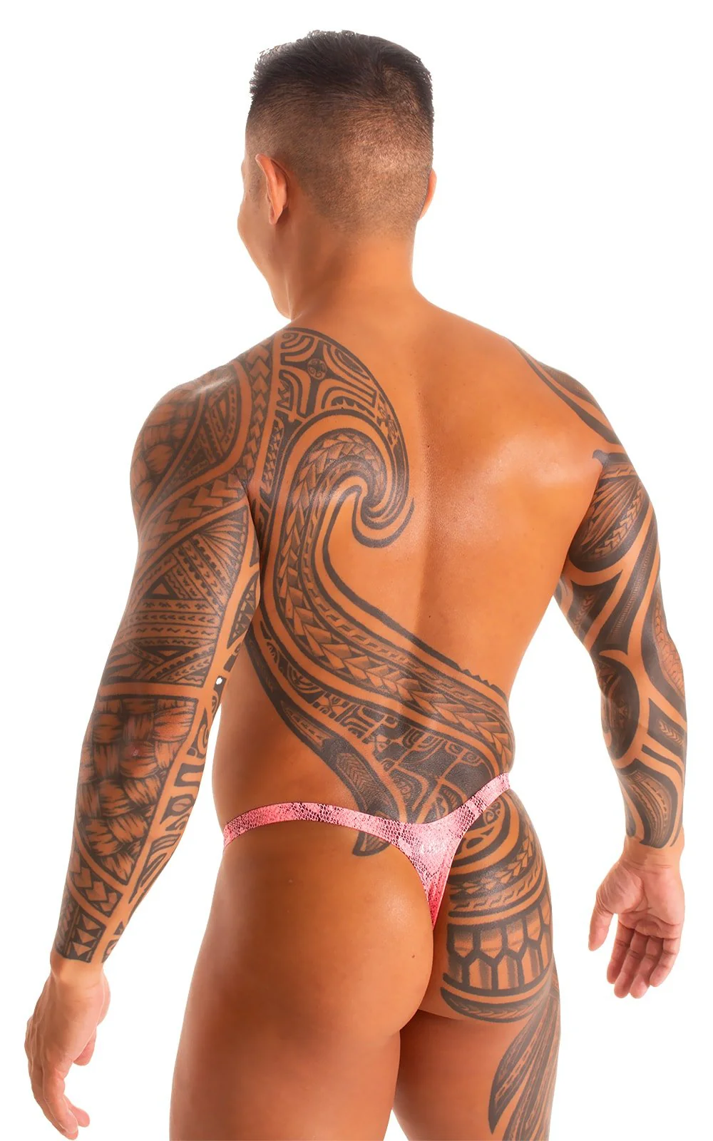 M77 - Mens Micro Pouch Swimsuit Thong - Prints - Image 41