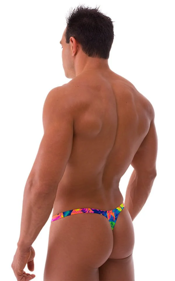 M77 - Mens Micro Pouch Swimsuit Thong - Prints - Image 7