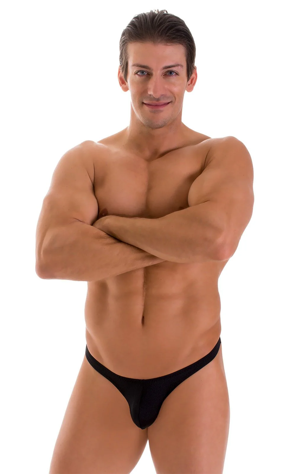 M77 - Mens Micro Pouch Swimsuit Thong - Solids - Image 14