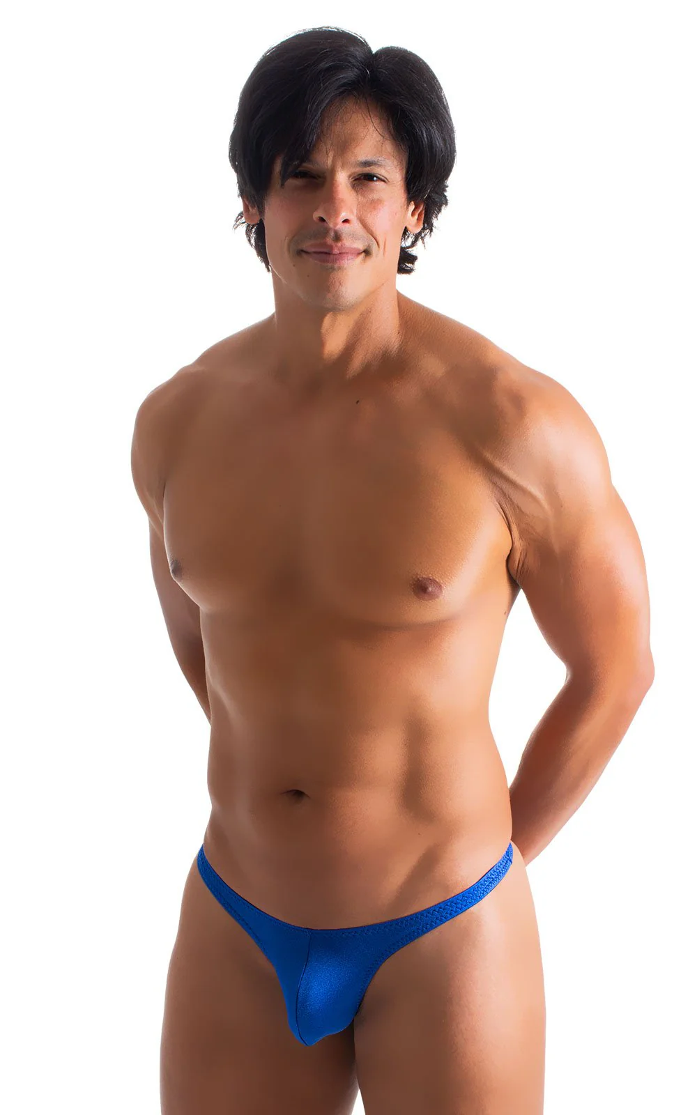 M77 - Mens Micro Pouch Swimsuit Thong - Solids - Image 33