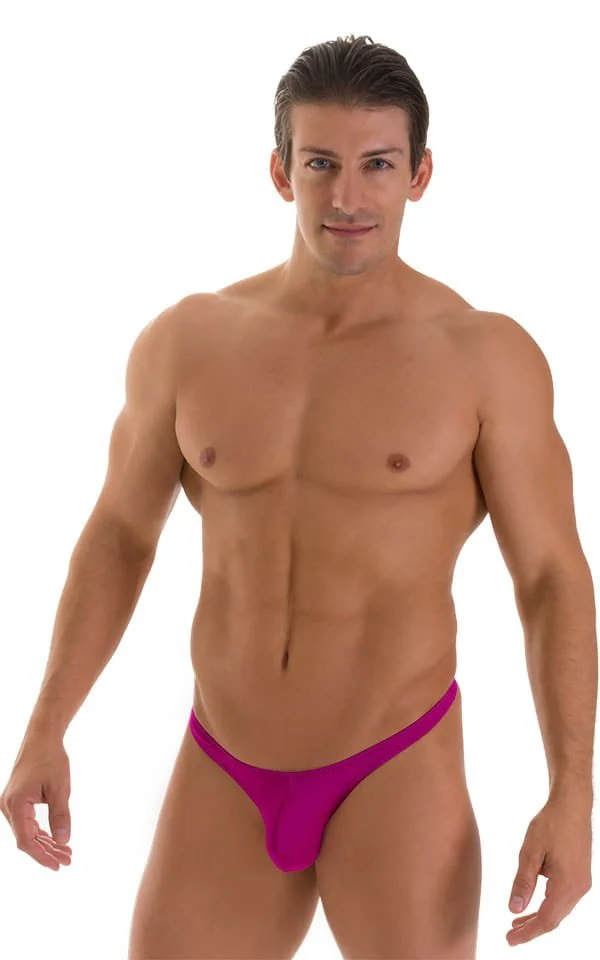 M77 - Mens Micro Pouch Swimsuit Thong - Solids - Image 9