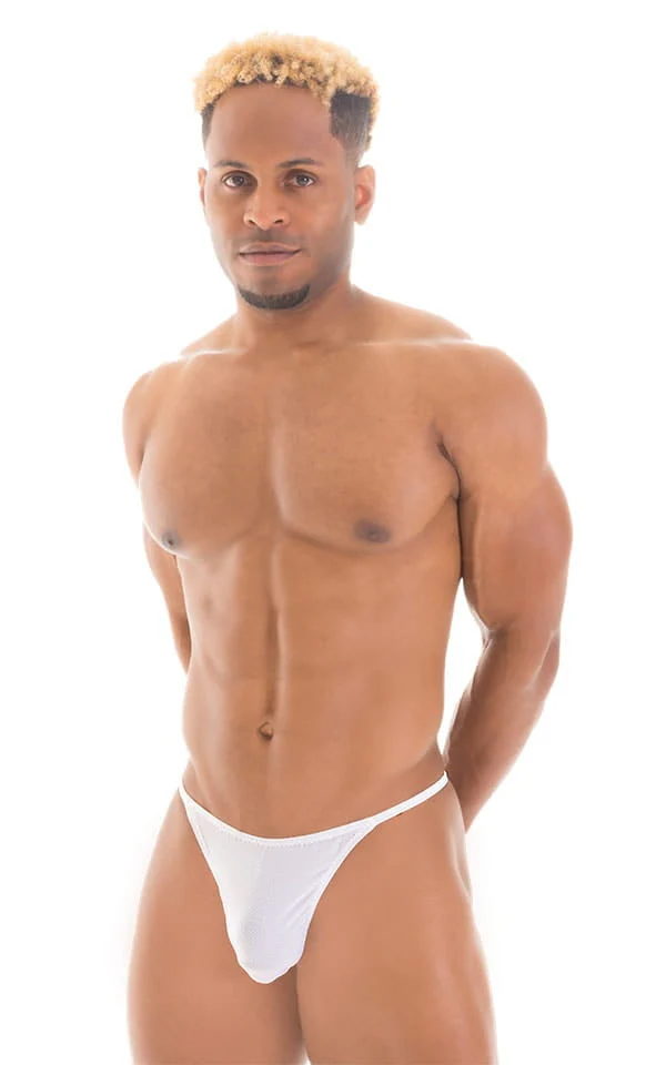 M66 - Mens Micro String Rio Bikini - Mesh - Image 7
