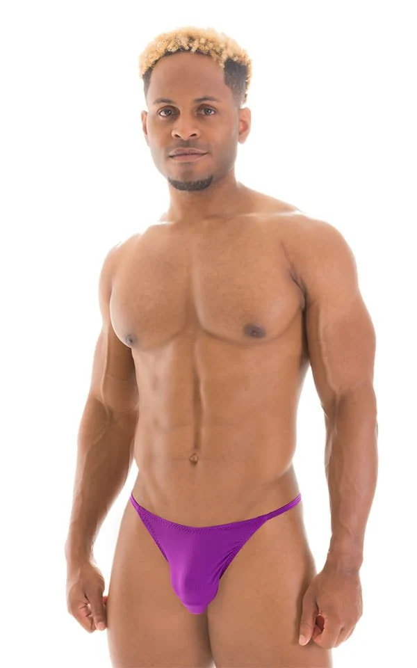 M66 - Mens Micro String Rio Bikini - Solid Sheer Semi Sheer - Image 19
