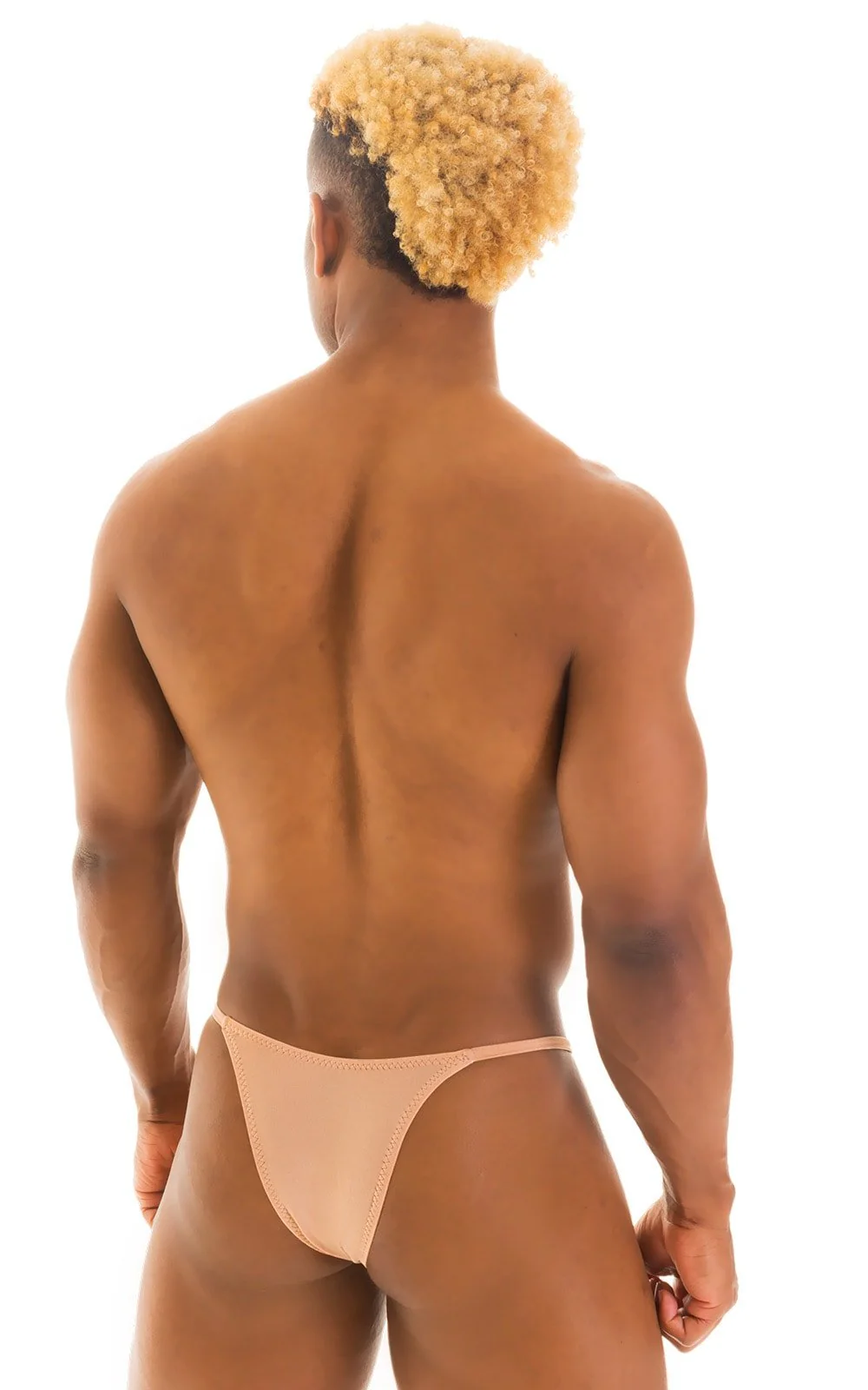 M66 - Mens Micro String Rio Bikini - Solid Sheer Semi Sheer - Image 24