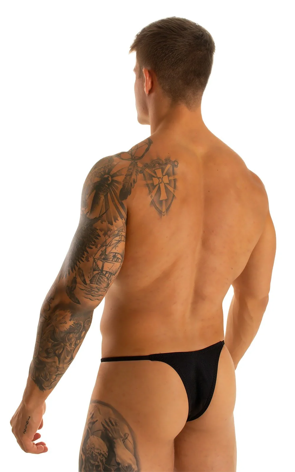 M66 - Mens Micro String Rio Bikini - Solids - Image 2