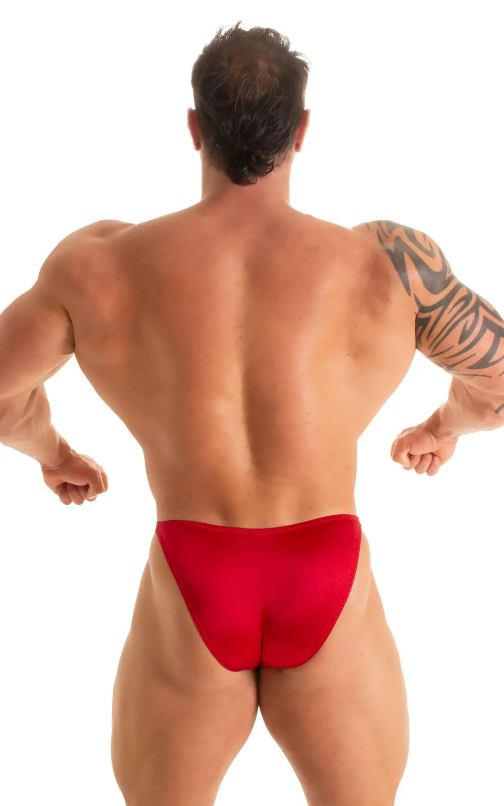 M63POS - Mens Posing Suit   Competition Bikini Cut - Solids - Image 19