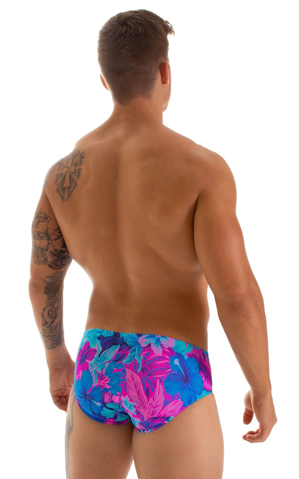 M88 - Mens Pouch Brief Swimsuit - Prints - Image 12