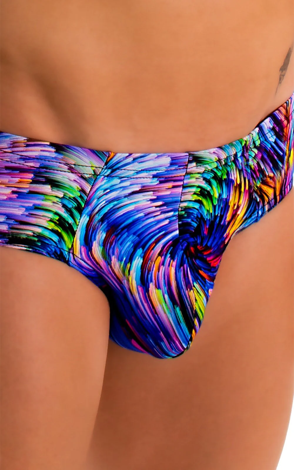 M88 - Mens Pouch Brief Swimsuit - Prints - Image 3