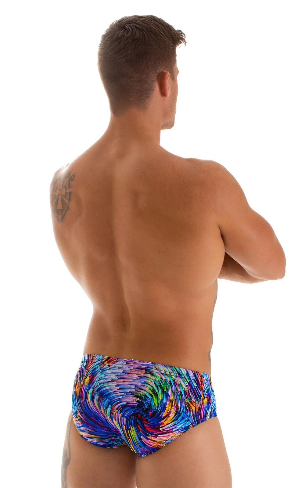 M88 - Mens Pouch Brief Swimsuit - Prints - Image 5