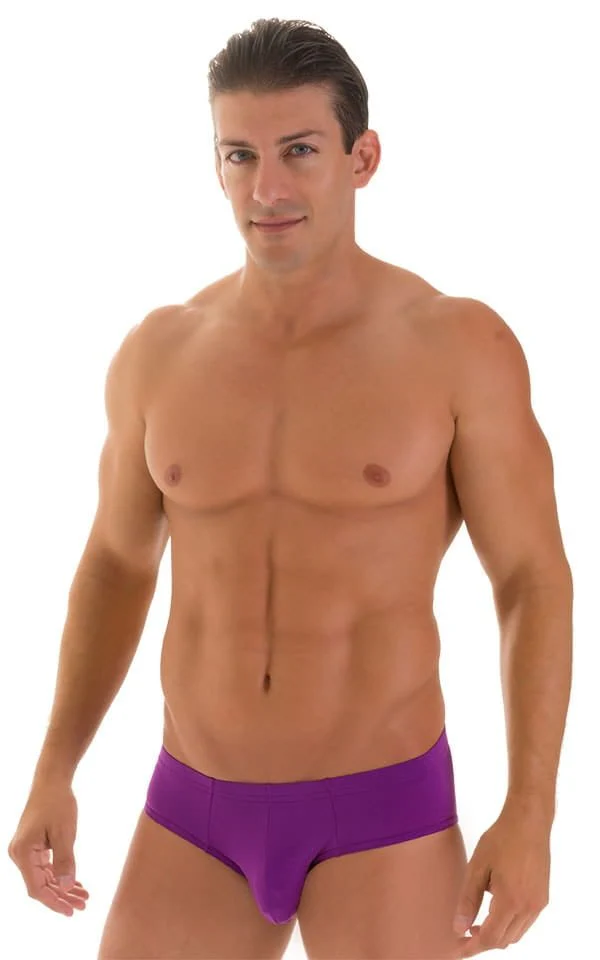 M88 - Mens Pouch Brief Swimsuit - Solid Sheer Semi Sheer - Image 9