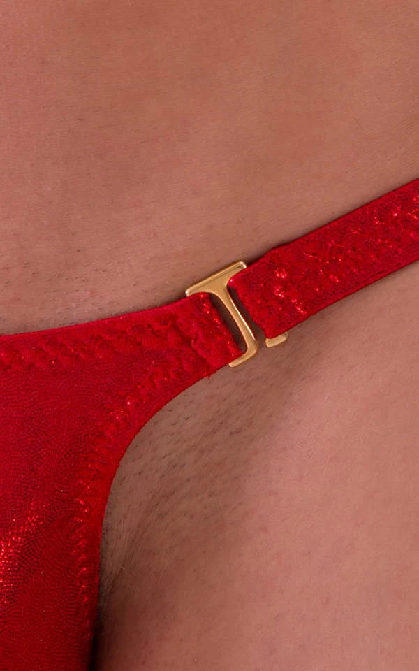M65 - Mens Quick Release Thong Bravura Pouch - Metallics - Image 14