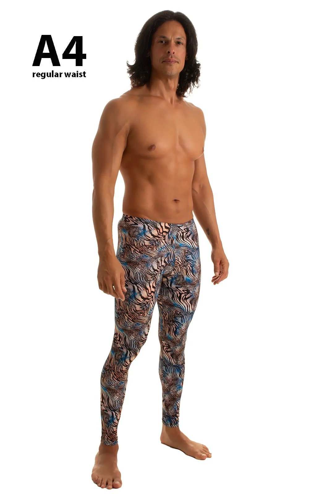 A4M - Mens Regular Waist Leggings - Prints - Image 10