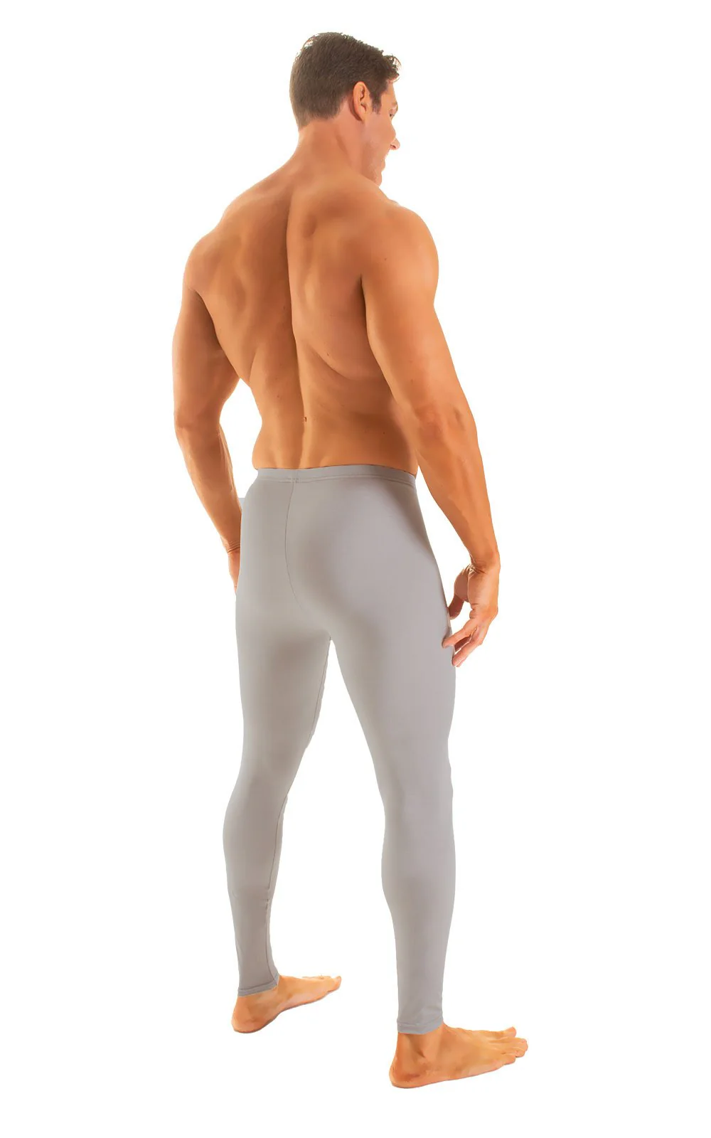 A4M - Mens Regular Waist  Leggings - Solids - Image 10