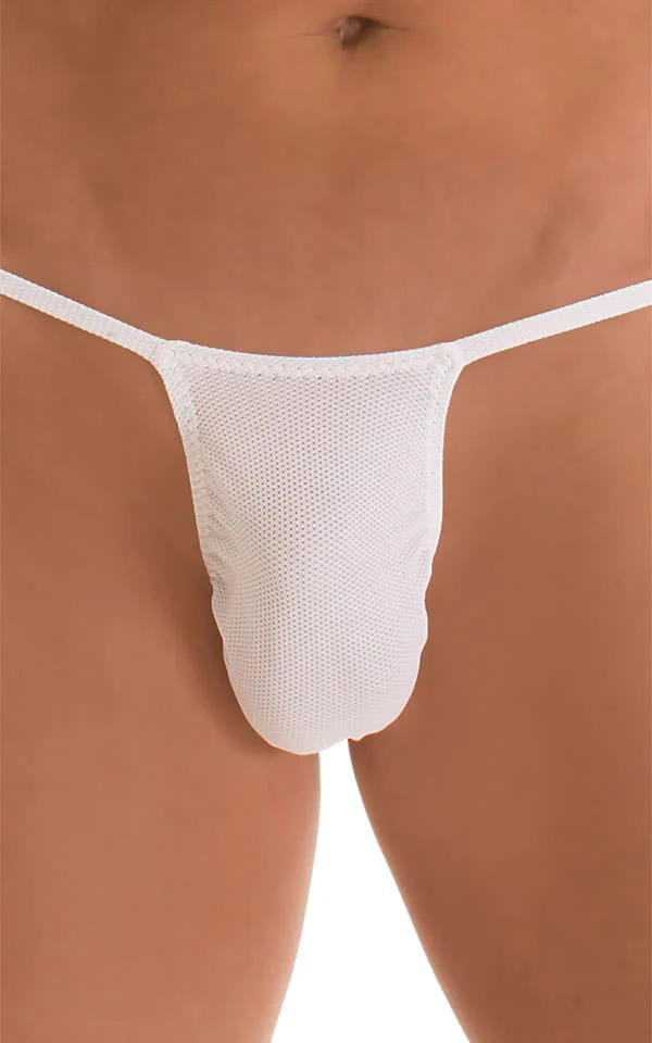M46 - Mens Roman G String Bikini - Mesh - Image 3