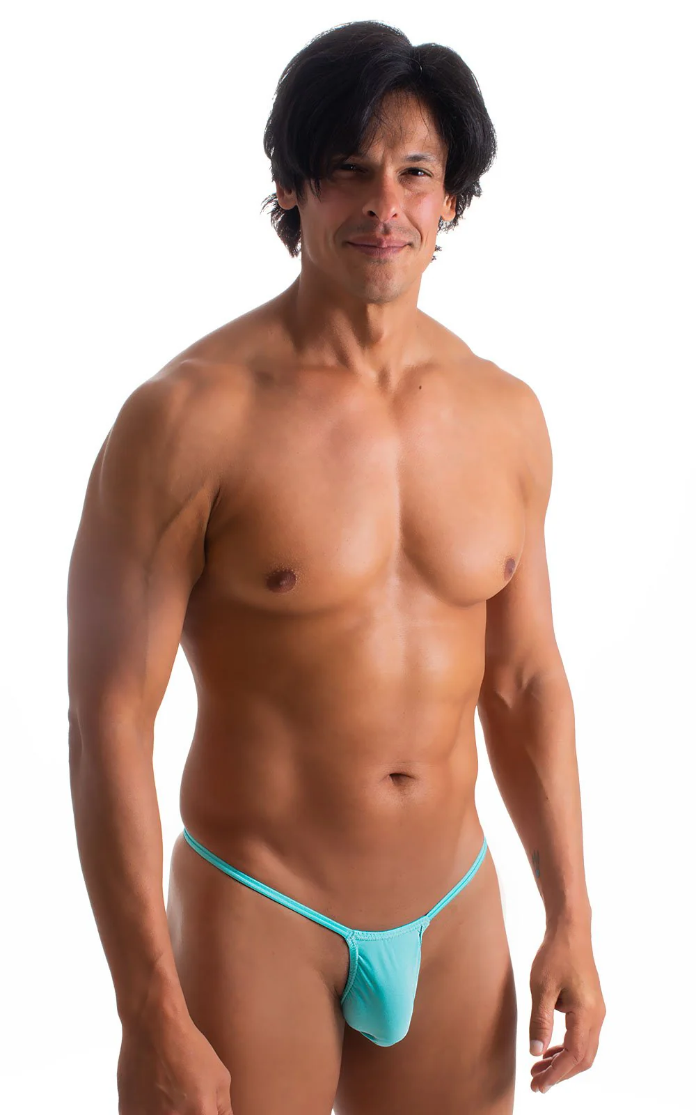 M46 - Mens Roman G String Bikini - Solids - Image 30