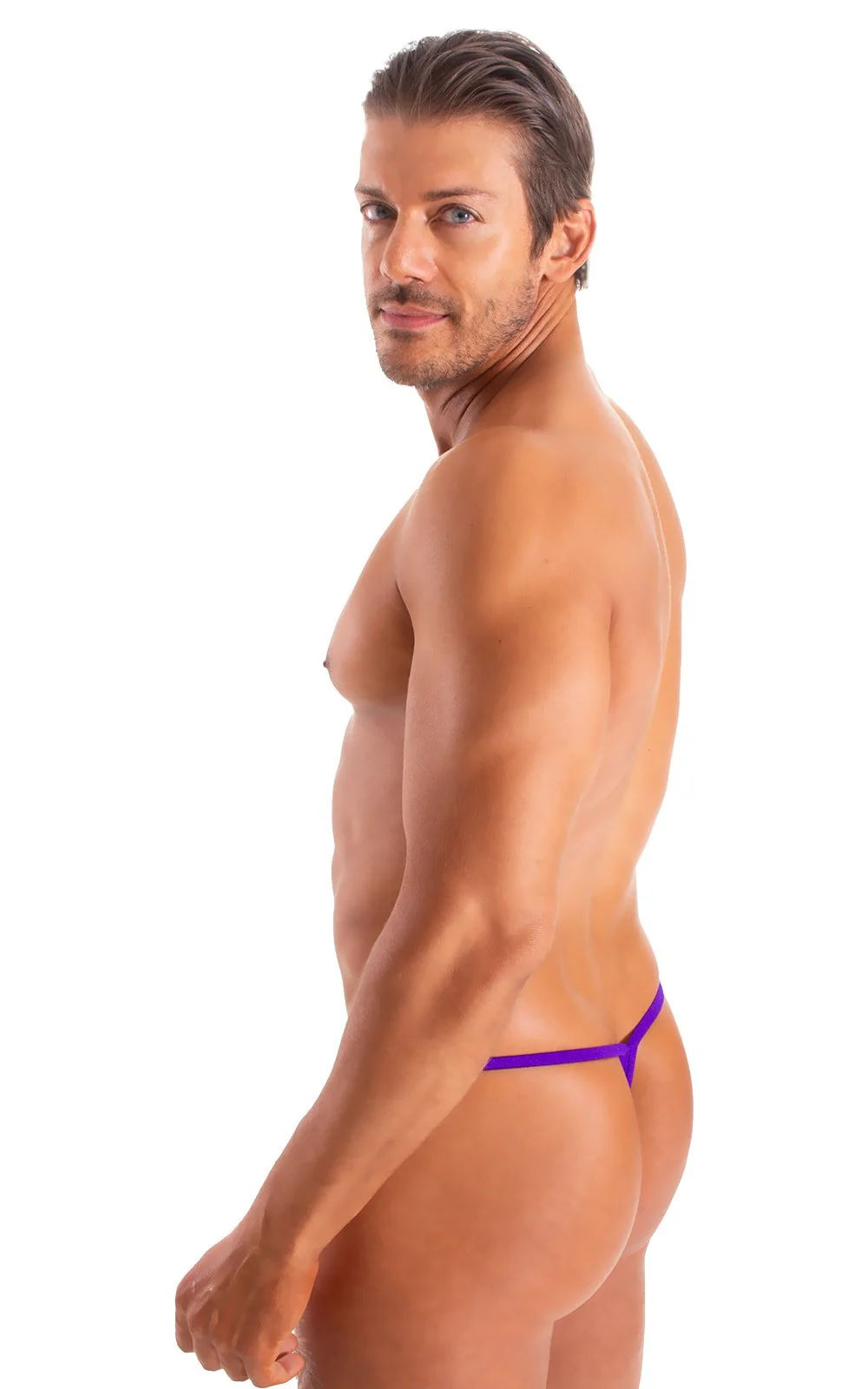 M46 - Mens Roman G String Bikini - Solids - Image 34